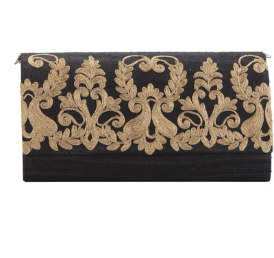 

TARUSA Casual Black Clutch