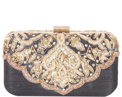 

TARUSA Casual Black Clutch