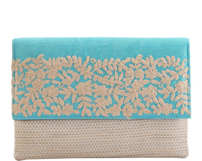 

TARUSA Casual Blue Clutch