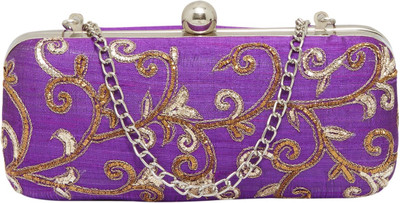 

TARUSA Casual Purple Clutch