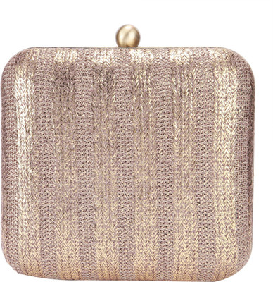 

TARUSA Casual Gold Clutch
