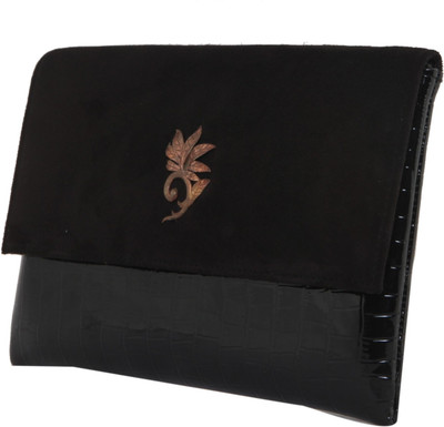 

TARUSA Casual Black Clutch
