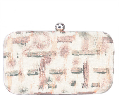

TARUSA Casual Beige Clutch