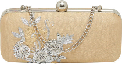 

TARUSA Casual Gold Clutch