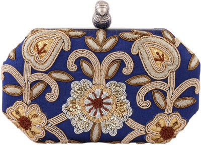 

TARUSA Casual Blue Clutch