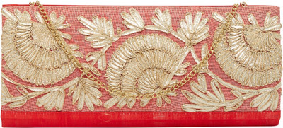 

TARUSA Casual Red Clutch
