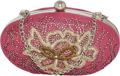 

TARUSA Casual Pink Clutch