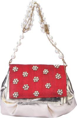 

TARUSA Casual Red Clutch