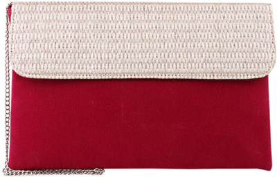 

TARUSA Casual Red Clutch