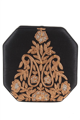 

TARUSA Casual Black Clutch