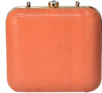 

TARUSA Casual Orange Clutch