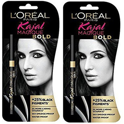 

L'Oreal Paris Kajal Magique with Eyebrow(Set of 3)