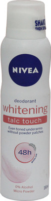 

Nivea Whitening TalcTouch Deodorant Spray - For Women(150 ml)