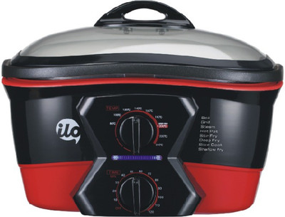 

Ilo IHMC-1501 Rice Cooker, Food Steamer, Slow Cooker, Deep Fryer(5 L, Multicolor, Pack of 8)