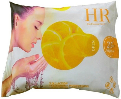 

One Personal Care Lemon Inspired | 5 in 1 Action | Cleansing | Moisturising | Soothing | Refreshing | Deodorizing(Pack of 25)
