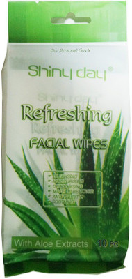 

One Personal Care Refreshing Wipes | Aloe Vera extracts | Cosmetic Cleanser | Makeup Remover | Anti-Puritic | Moisturizing | Soothing | Deodorize(Pack of 10)