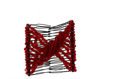 

Anuradha Art Beautiful Designer Hair Claw(Red)