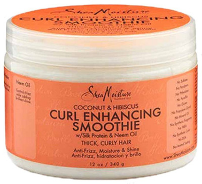 

Shea Moisture Coconut & Hibiscus Curl Enhancing Smoothie, 12 Ounce Cream(340 g)