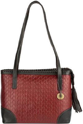 

Hidesign Shoulder Bag(Red, Brown), Brown;red