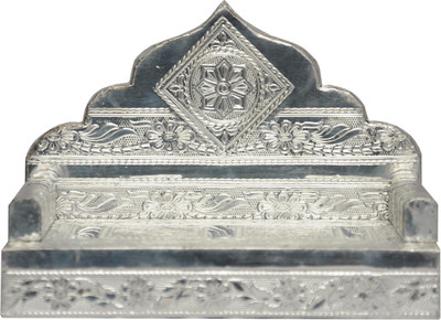 

Pavitra Ghar Aluminium Singhasan Wooden, Aluminium Home Temple(Height: 20 cm)