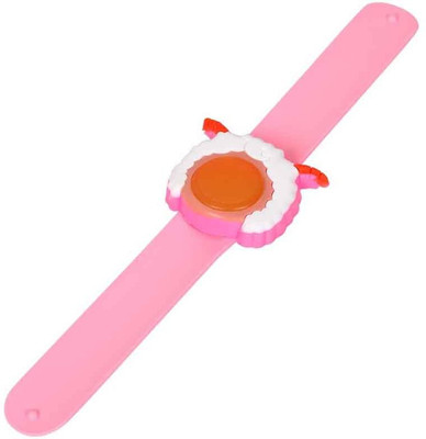 

Safe-O-Kid High Quality, Reusable Cartoon Faced Anti-Mosquito Slap Band - 1 Band+2 Refills+1 Air Tight Pouch