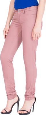 American-Elm Regular Women's Brown Jeans