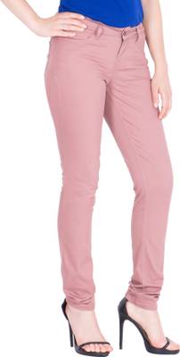 American-Elm Regular Women's Brown Jeans