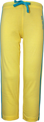 Kothari Capri For Girls Casual Solid Cotton(Yellow Pack of 1, Pyellow