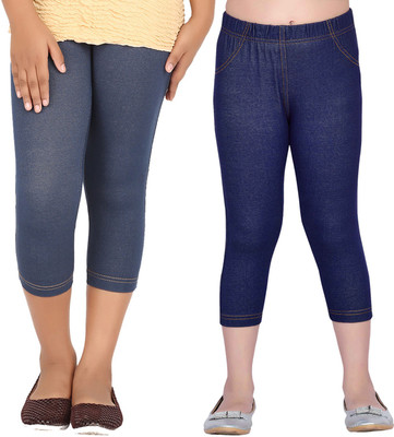 

Greenwich Jegging For Girls(Multicolor, Pack of 2, Navy;blue