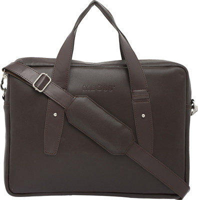 

Mboss 14 inch Laptop Messenger Bag(Multicolor), Grey tan
