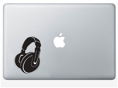 

ORKA "Headphones" Laptop Skin Decal Vinyl for 13, 15, 17 Inch Vinyl Laptop Decal 15