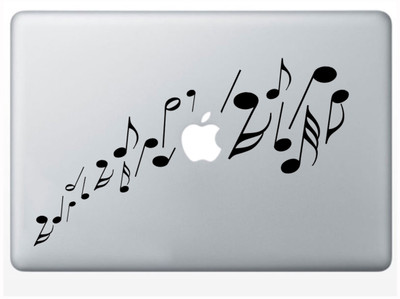 

ORKA "Music" Laptop Skin Decal Vinyl for 13, 15, 17 Inch Vinyl Laptop Decal 15