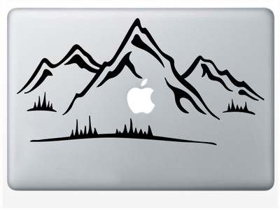 

ORKA "Mountain" Laptop Skin Decal Vinyl for 13, 15, 17 Inch Vinyl Laptop Decal 15