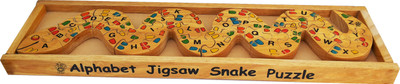 

Skillofun Alphabet Jigsaw Snake Puzzle(Multicolor)