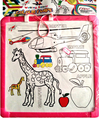 

Nici Children Writing Board Colour & Wipe(Multicolor)