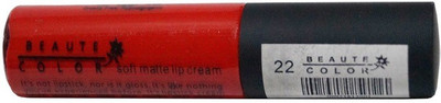 

One Personal Care Claire Inspired | Soft Matte Lip Cream | Pout Color 22(Red Orange)
