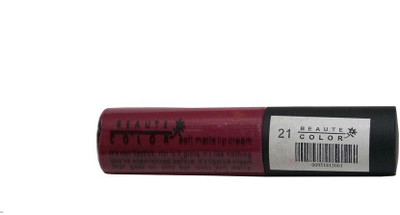 

One Personal Care Claire Inspired | Soft Matte Lip Cream | Pout Color 21(Maroon Pink)