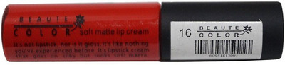 

One Personal Care Claire Inspired | Soft Matte Lip Cream | Pout Color 16(Red Orange)