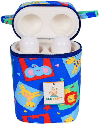 

Ole Baby Ole Baby Double Bottle Holder Thermal Bag Storage(Upto 250ml each)(Pack of 1, Blue)