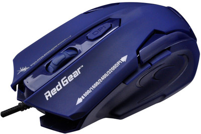 Dragon War ELE-G11 Wired Laser Gaming Mouse(USB, Dark Blue)