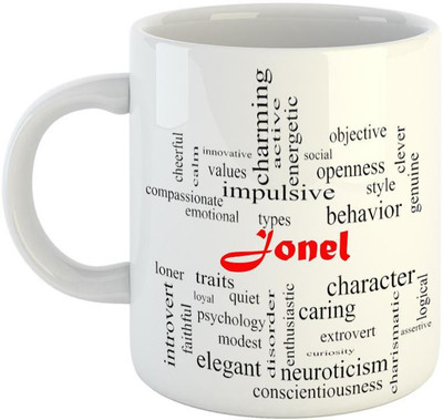 EMERALD Good Personality for Jonel Ceramic Coffee Mug(350 ml)