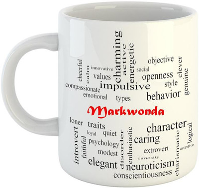 EMERALD Good Personality for Markwonda Ceramic Coffee Mug(350 ml)