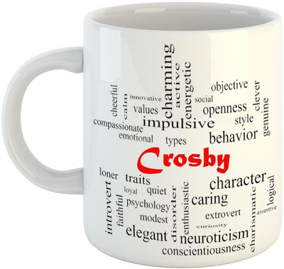 EMERALD Good Personality for Crosby Ceramic Coffee Mug(350 ml)