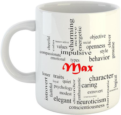 EMERALD Good Personality for Max Ceramic Coffee Mug(350 ml)