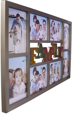 

Shree Shyam Crafts Generic Photo Frame(Gold, 8 Photos)