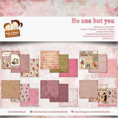 

craftsneed DESIGNER PRINTED 12X12 Multipurpose Paper(Set of 1, Multicolor)