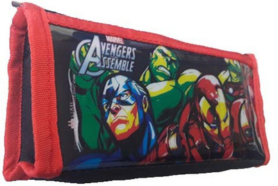 

kidoz kingdom PENCIL POUCH ASSEMBLE Art NYLON Pencil Box(Set of 1, Multicolor)