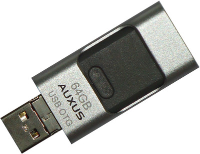 Auxus OTG PenDrive 64 GB Pen Drive(Silver) available at flipkart for Rs.2489