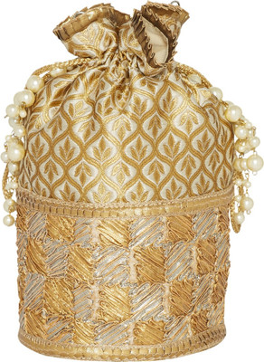 

TARUSA Trendy Potli(Gold)