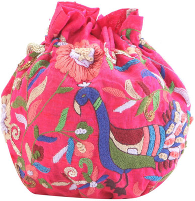 

TARUSA Trendy Potli(Pink)